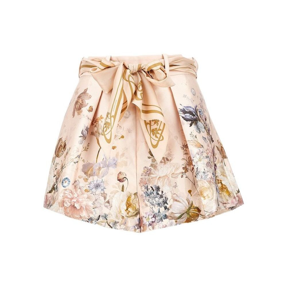 Zimmermann Women 'Valiant' Floral Twill Shorts